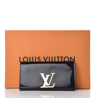 Louis Vuitton Patent Louise Clutch Black 11 of 11
