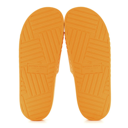 Bottega Veneta Rubber The Slider Sandals 45 Tangerine 5 of 8