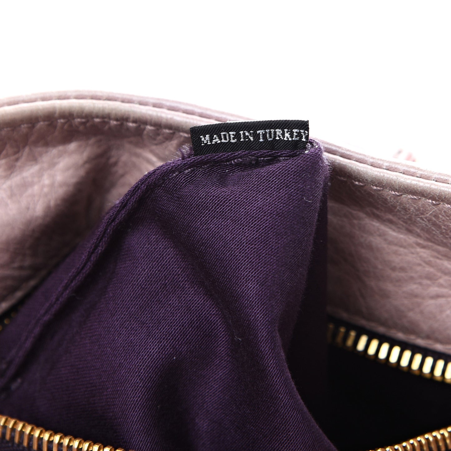 Vitello Lux Mini Bow Bag Mughetto