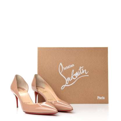 Christian Louboutin Patent Iriza 70 Pumps 36.5 Nude 8 of 8
