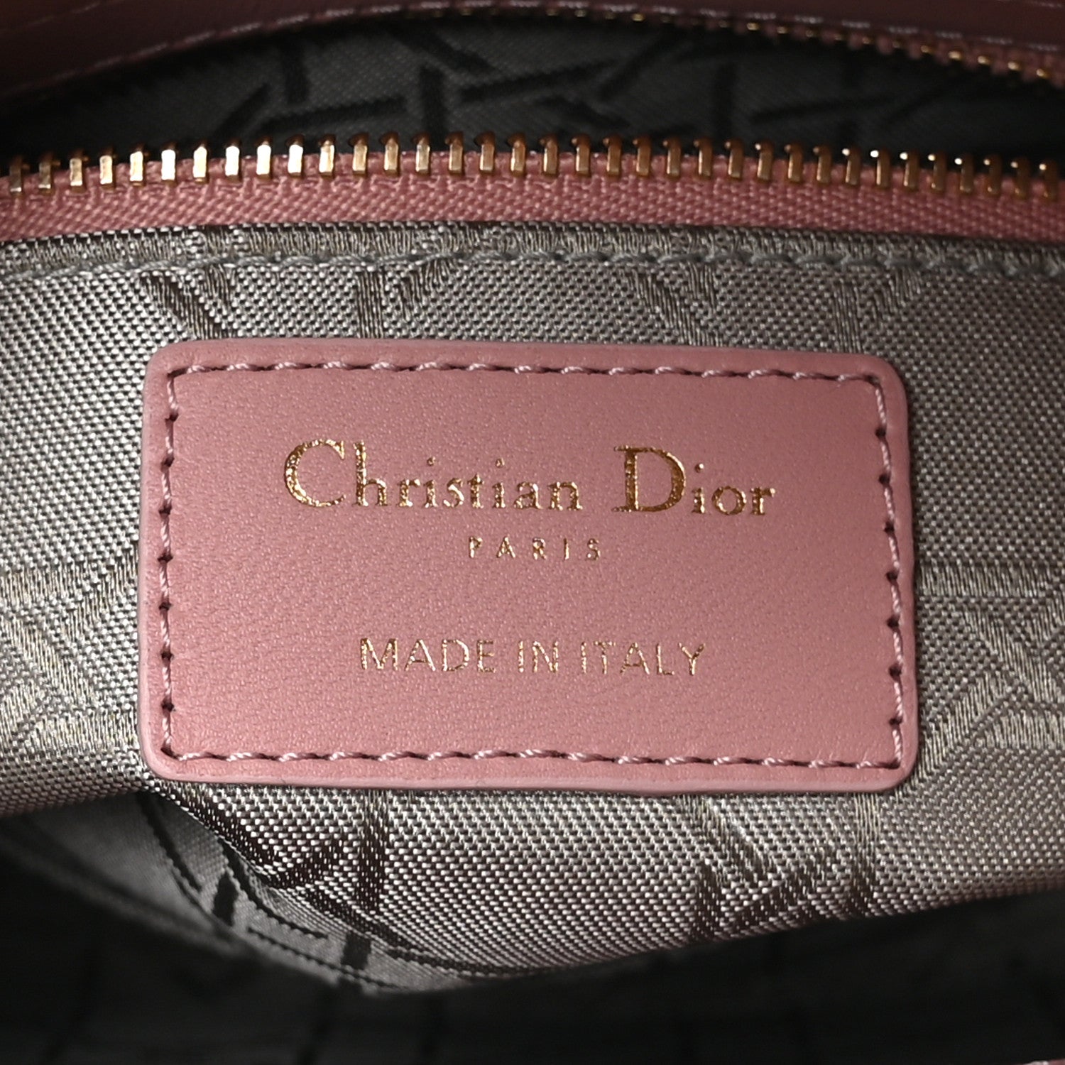 Christian Dior Lambskin Cannage Small My ABCDior Lady Dior Pink 6 of 11