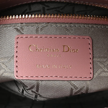 Christian Dior Lambskin Cannage Small My ABCDior Lady Dior Pink 6 of 11