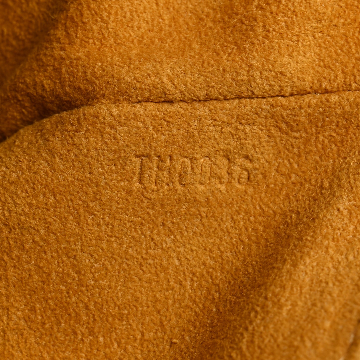 Monogram Denim Pochette Plat Clutch Blue