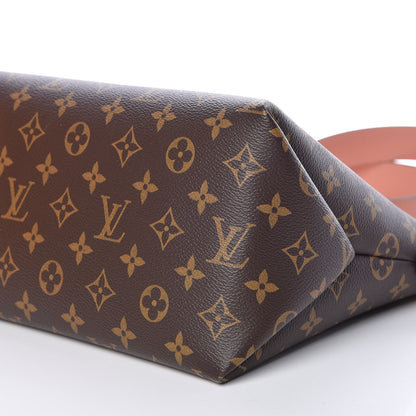 Louis Vuitton Monogram Beaubourg Hobo Mini Bordeaux Red Peach Safran Blue Jean Blue 10 of 10