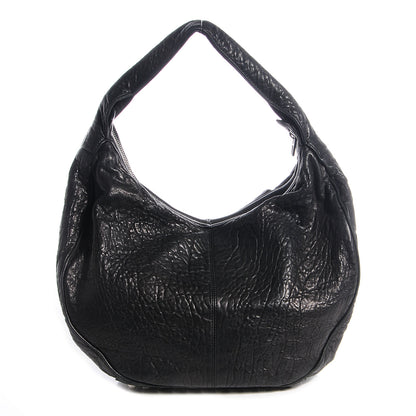 Alexander Wang Pebbled Lambskin Morgan Hobo Black w Silver Hardware 1 of 6