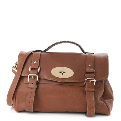 Mulberry Small Grain Calf Medium Alexa Oak 1 of 9