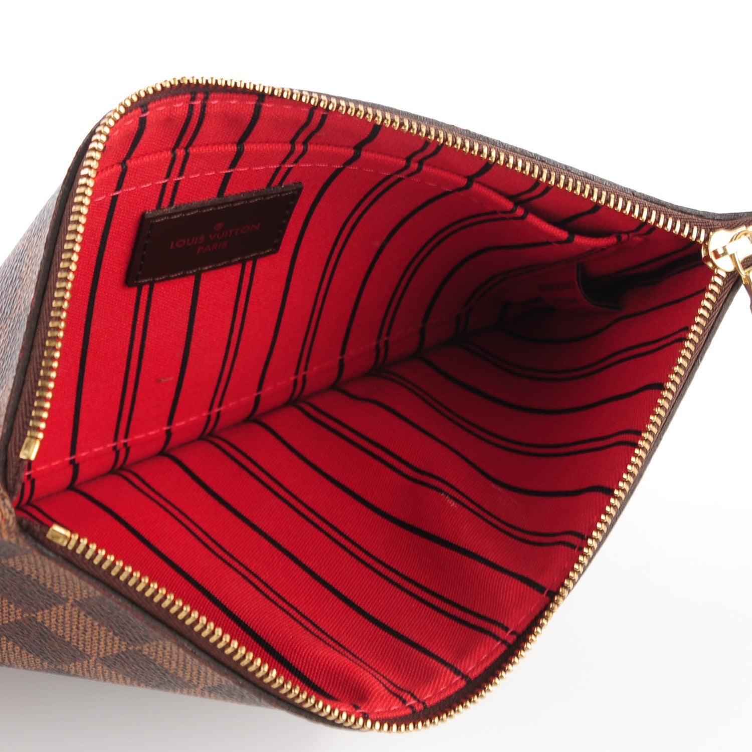 Louis Vuitton Damier Ebene Neverfull MM GM Pochette 8 of 8