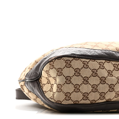 Gucci Monogram Medium Charlotte Hobo Brown 8 of 9