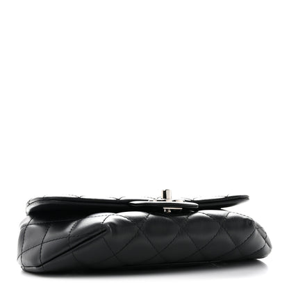 Chanel Calfskin Quilted CC Uniform Flap Belt Bag Black 4 of 16