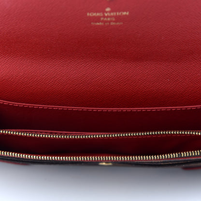 Louis Vuitton Damier Ebene Caissa Wallet Cherry 4 of 10