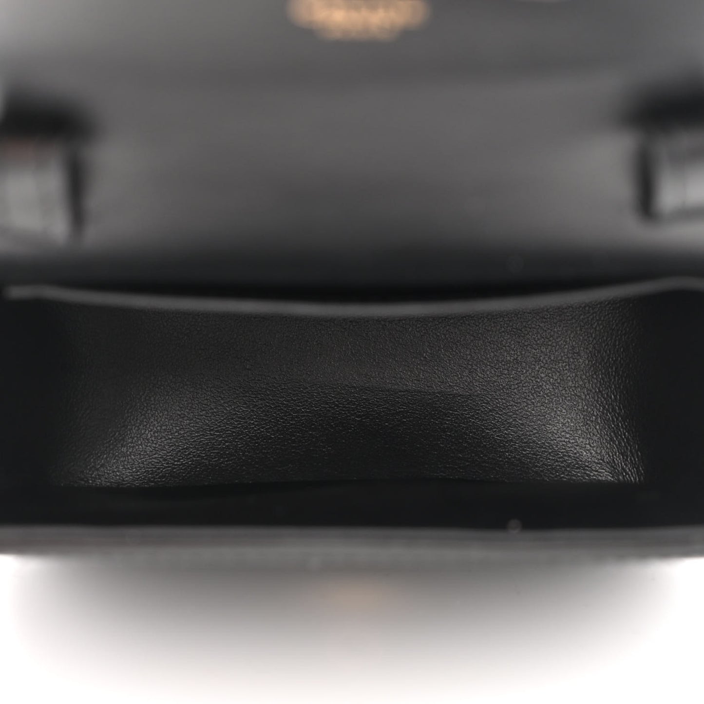 Shiny Calfskin Mini Triomphe Black