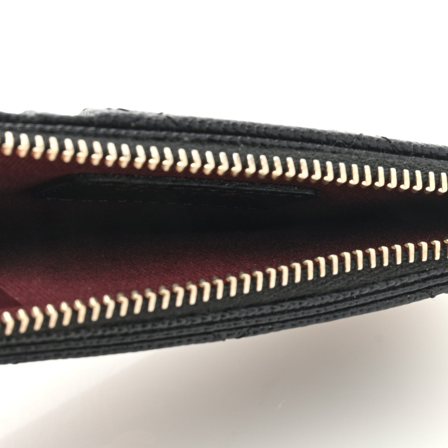 Chanel Caviar Quilted Flap Zip Card Holder Black 5 of 7