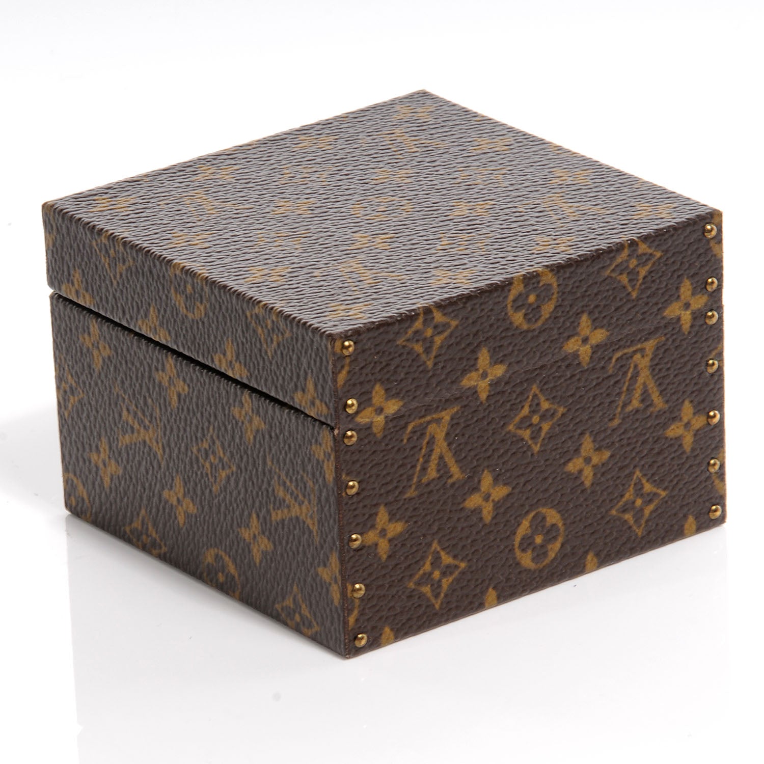 Louis Vuitton Monogram Ring Box Mini Trunk Case 3 of 7