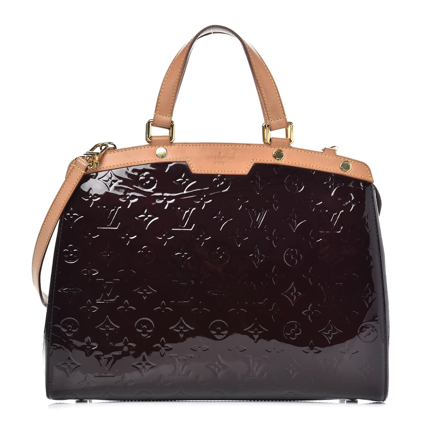 Louis Vuitton Vernis Brea GM Amarante 1 of 11
