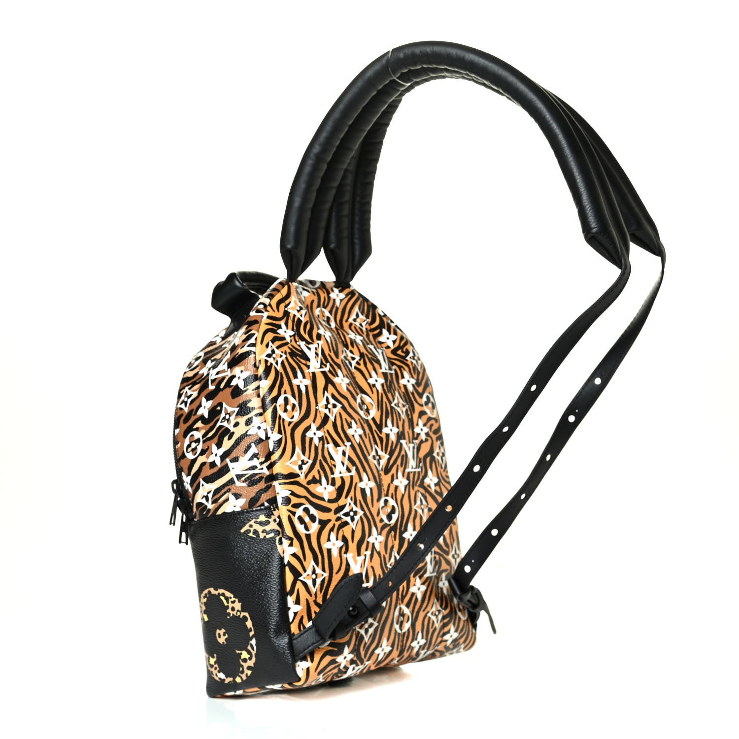 Louis Vuitton Monogram Giant Jungle Palm Springs Backpack PM Black 2 of 5