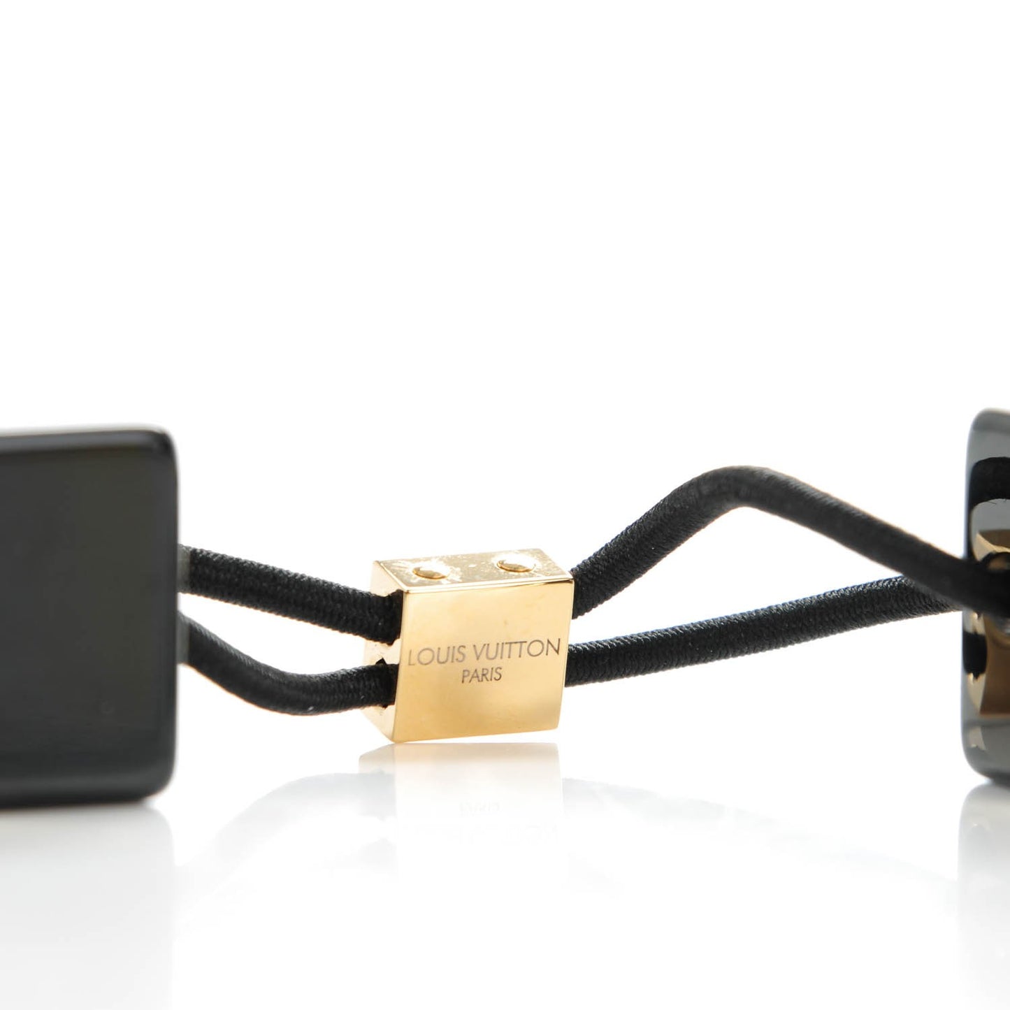 Swarovski Crystal Resin Inclusion Hair Cubes Black