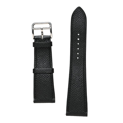 Hermes Epsom Heure H Hour Watch TGM Strap Black 1 of 4