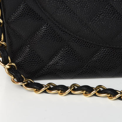 Chanel Caviar Quilted Maxi Double Flap Black 16 of 17