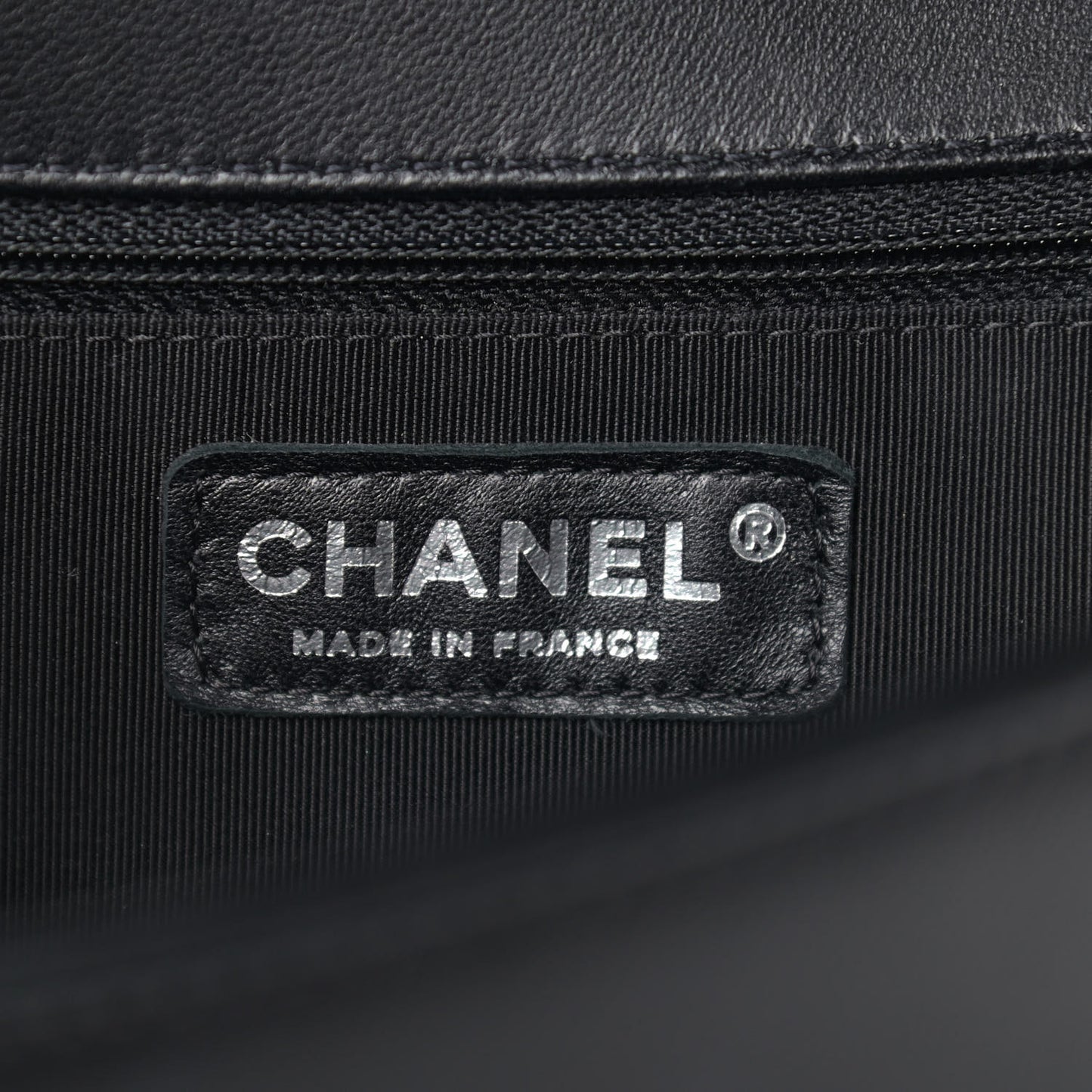 Lambskin Quilted New Medium Boy Flap Black