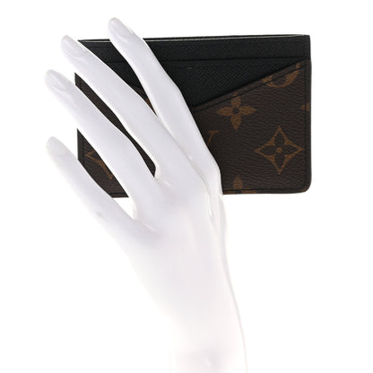 Louis Vuitton Monogram Macassar Neo Porte-Cartes Card Holder 2 of 7