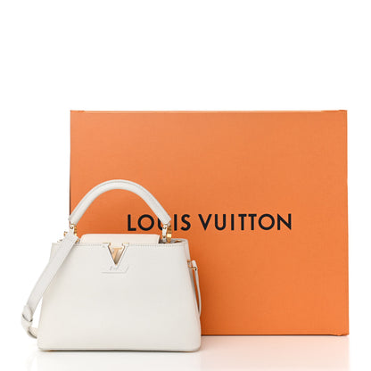 Louis Vuitton X UF Taurillon Artycapucines BB White 14 of 14