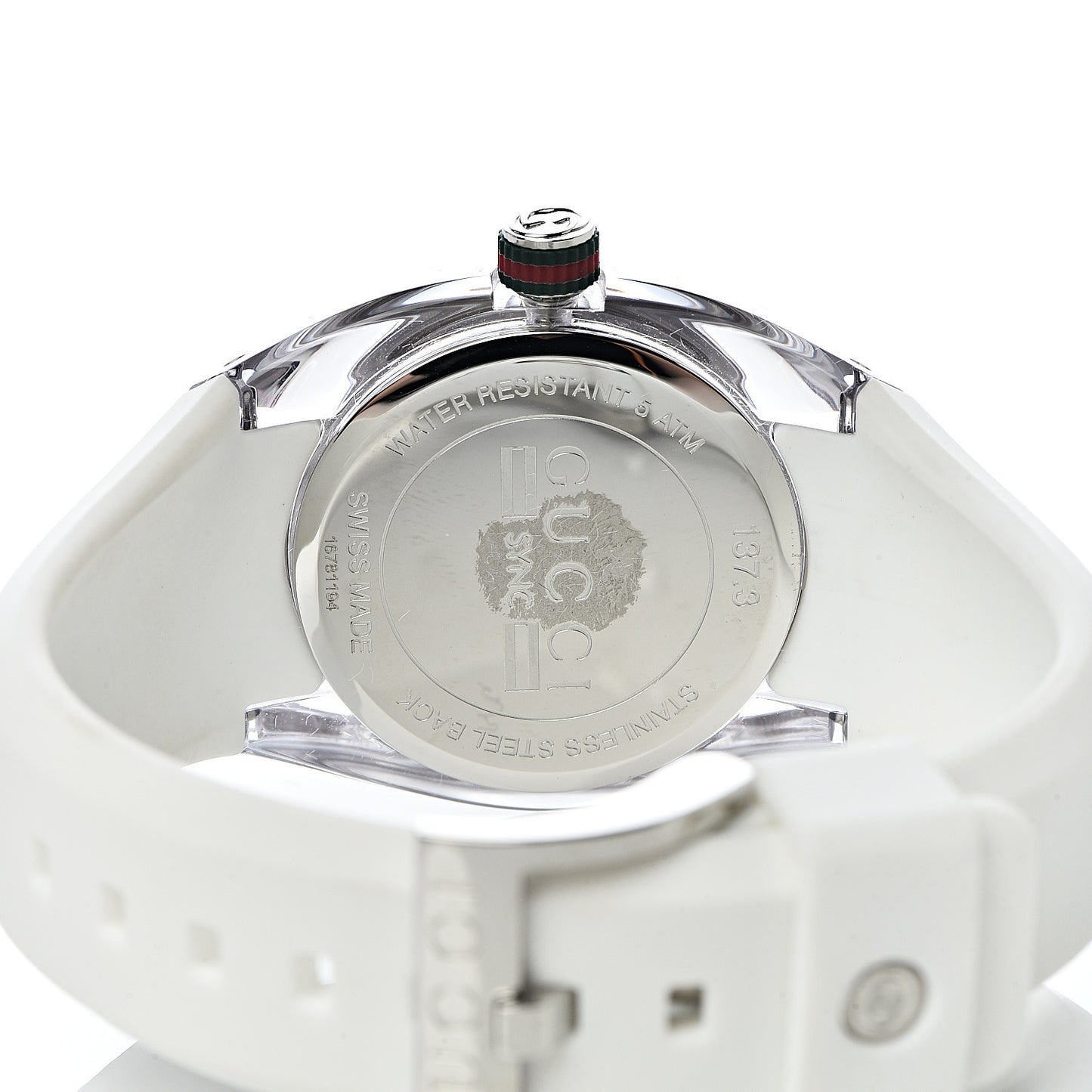 Stainless Steel Rubber 36mm Sync Web Quartz Watch