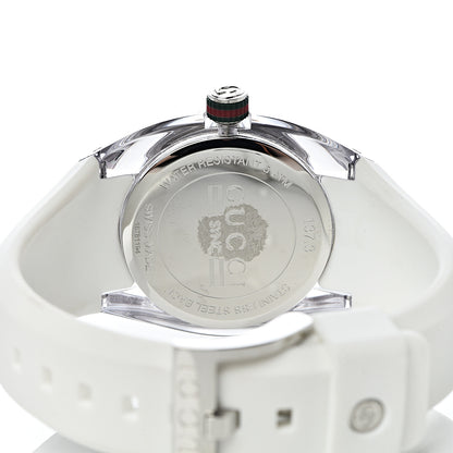 Gucci Stainless Steel Rubber 36mm Sync Web Quartz Watch 5 of 10