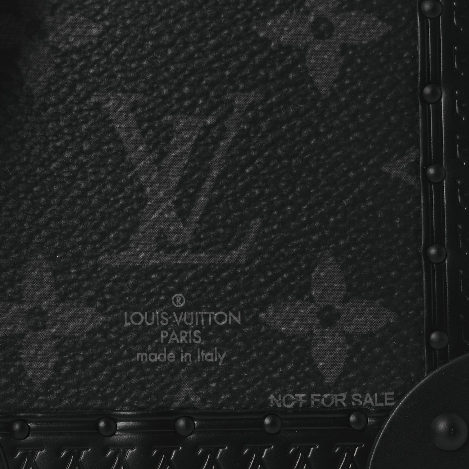 Louis Vuitton Monogram Eclipse Cube Paperweight 5 of 5