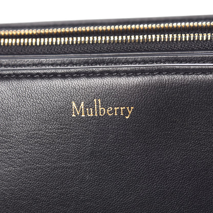 Mulberry Classic Grain Calfskin Small Clifton Flap Black 8 of 12