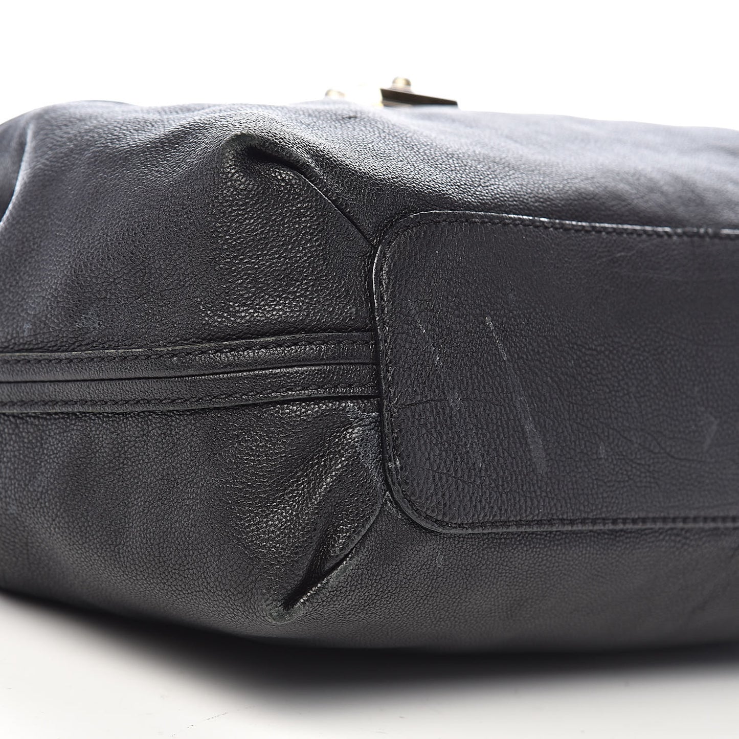Calfskin Elsie Satchel Black