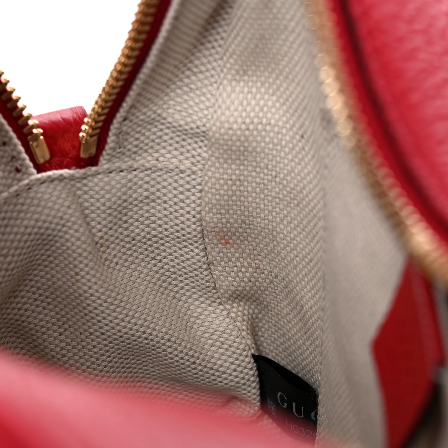 Pebbled Calfskin Small Soho Disco Bag Tabasco Red
