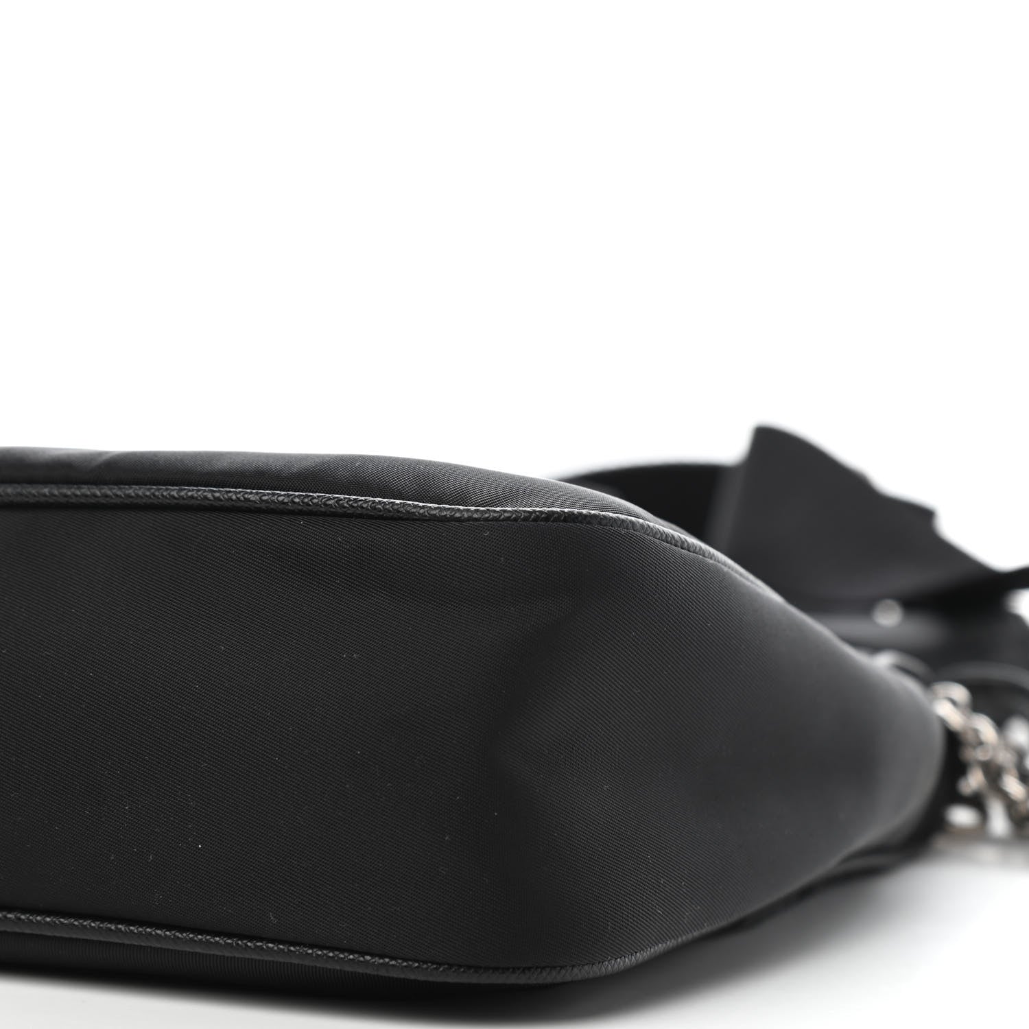 Prada Nylon Re-Edition 2005 Shoulder Bag Black 8 of 9