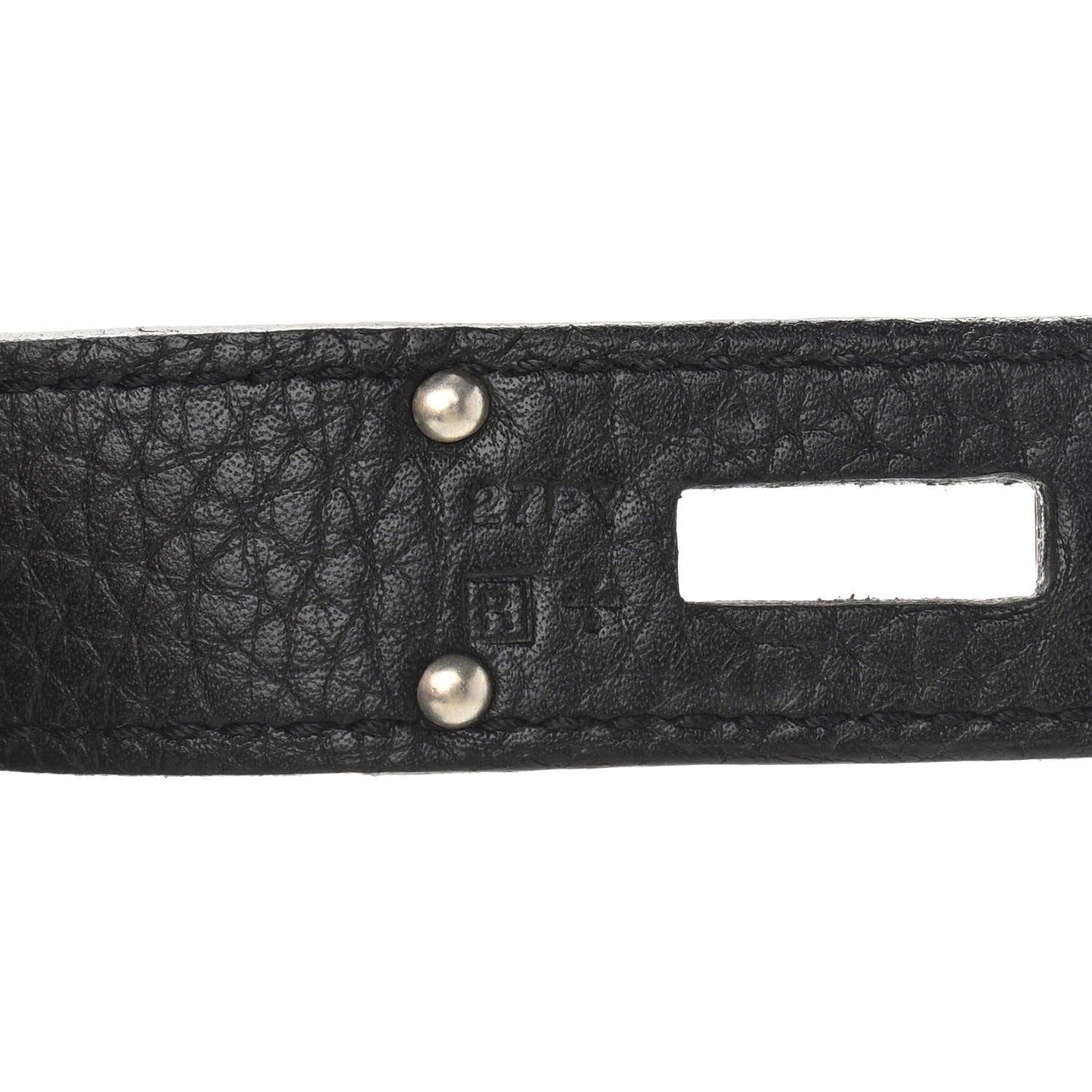 Hermes Taurillon Clemence Jypsiere 34 Black 7 of 12