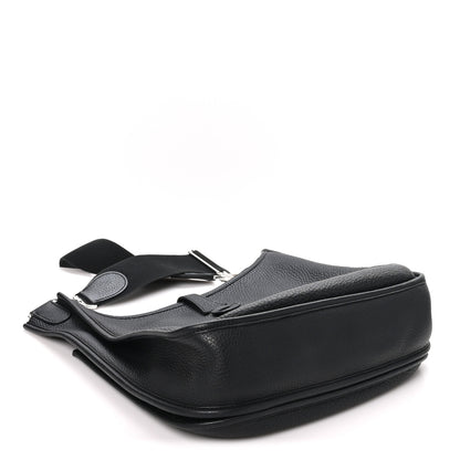 Hermes Taurillon Clemence Evelyne III PM Black 4 of 10