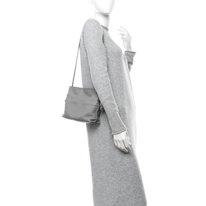 Loewe Calfskin Mini Flamenco Knot Clutch Pearl Grey 2 of 10