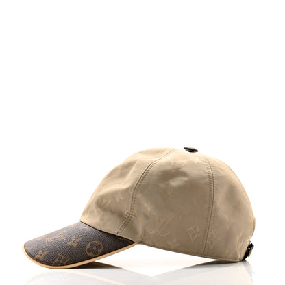 Louis Vuitton Monogram Polyester Silk LV Get Ready Cap M Beige 4 of 9