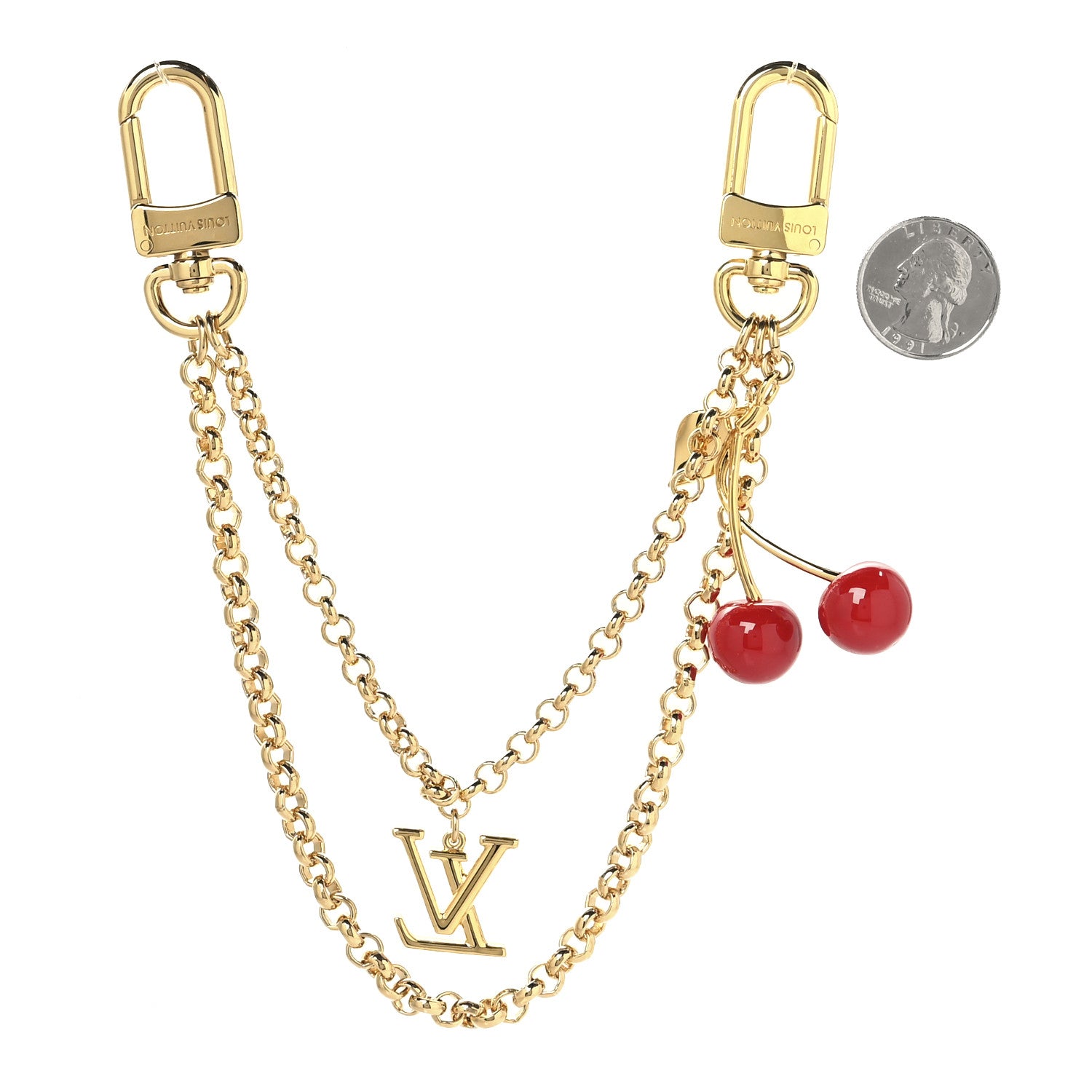 Louis Vuitton LV x TM Cerise Bag Chain 1 of 4