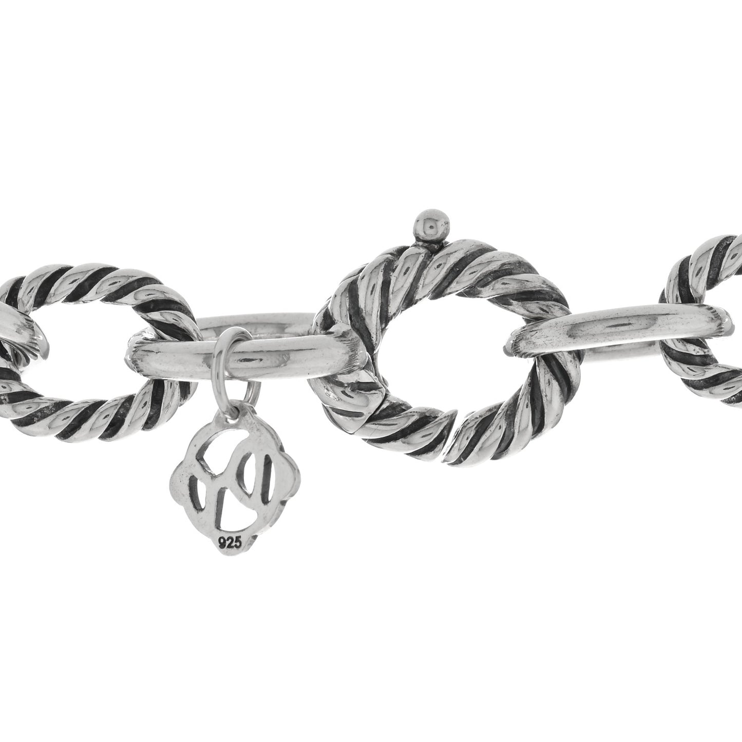 Sterling Silver 10mm Medium Oval Link Necklace