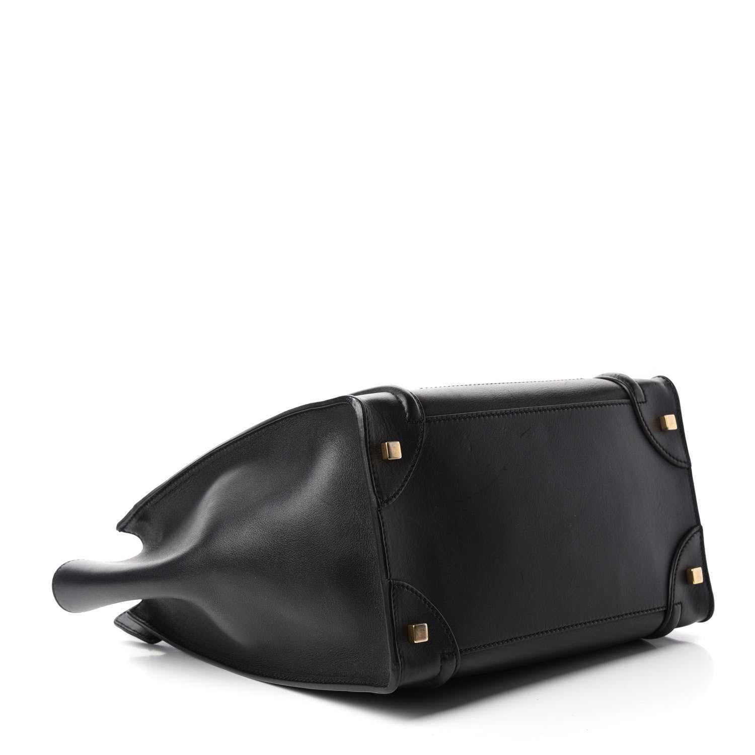 Celine Smooth Calfskin Mini Luggage Black 4 of 10