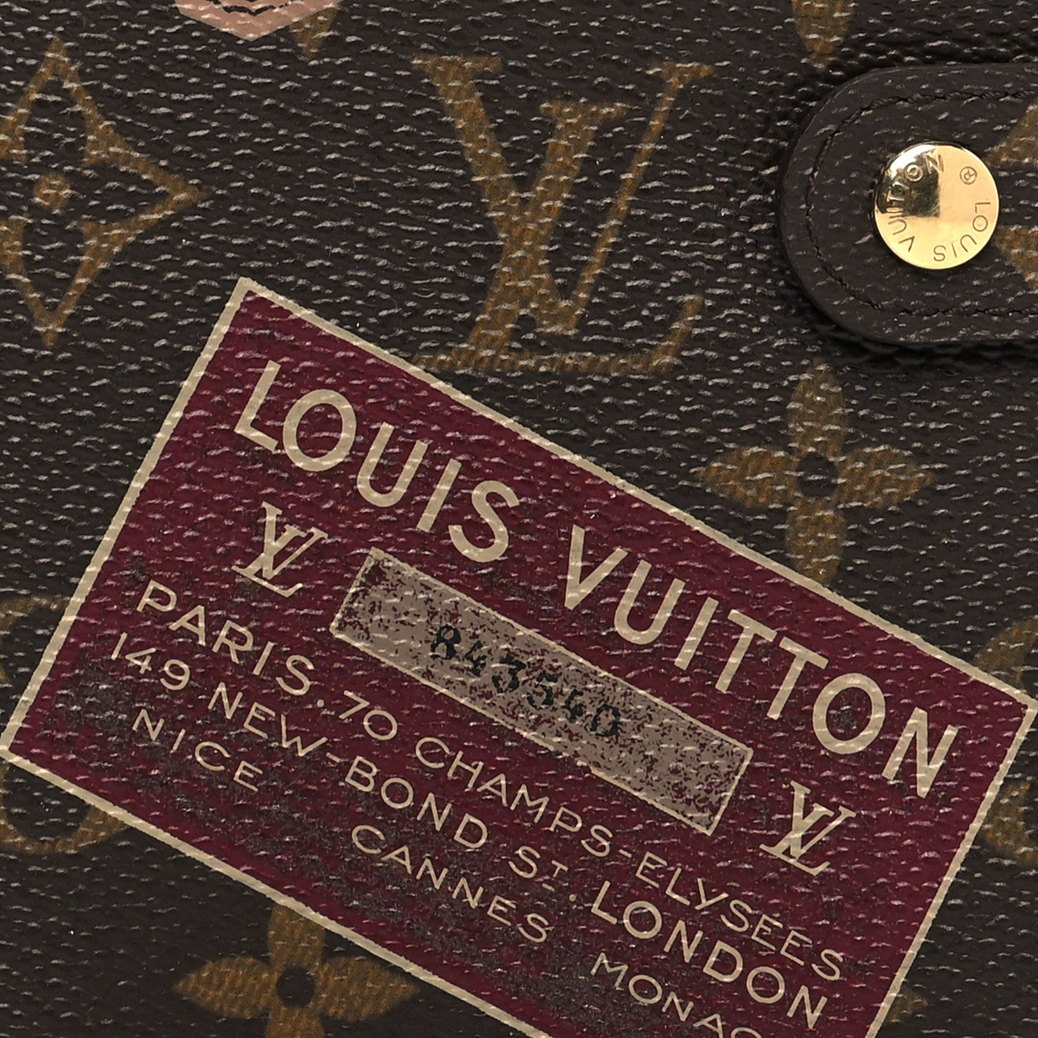 Louis Vuitton Monogram Complice Trunks and Bags Small Ring Agenda 8 of 10