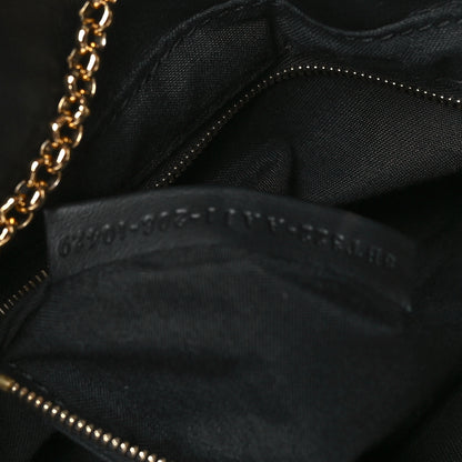 Fendi Vitello Grace King Karligraphy Chain Bucket Bag Black Bisquit 6 of 9