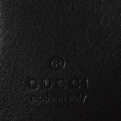 Gucci Calfskin Matelasse Mini GG Marmont Chain Bag Black 7 of 9