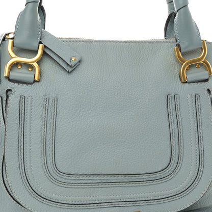Chloe Calfskin Medium Marcie Satchel Cloudy Blue 8 of 11