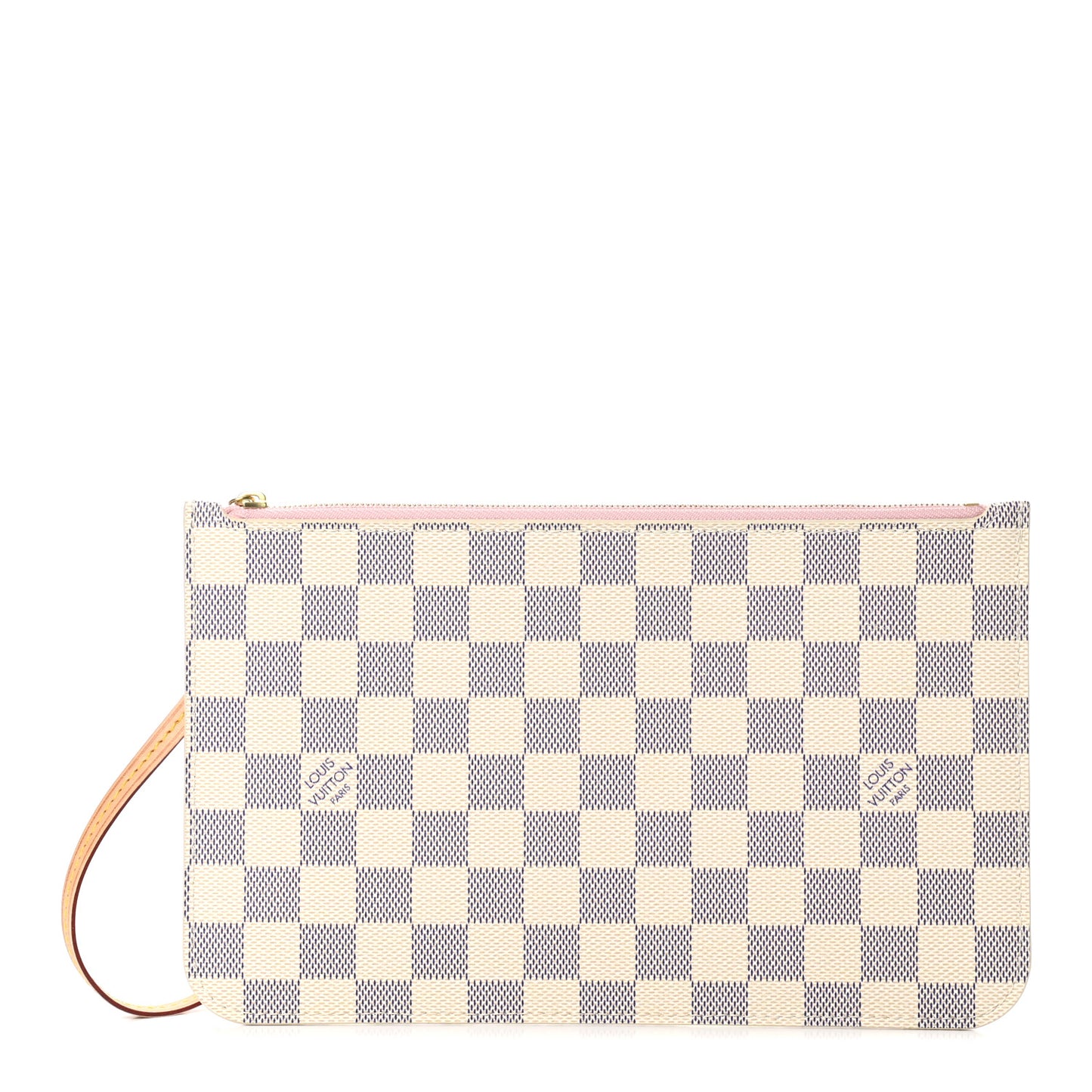 Damier Azur Neverfull MM GM Pochette Rose Ballerine