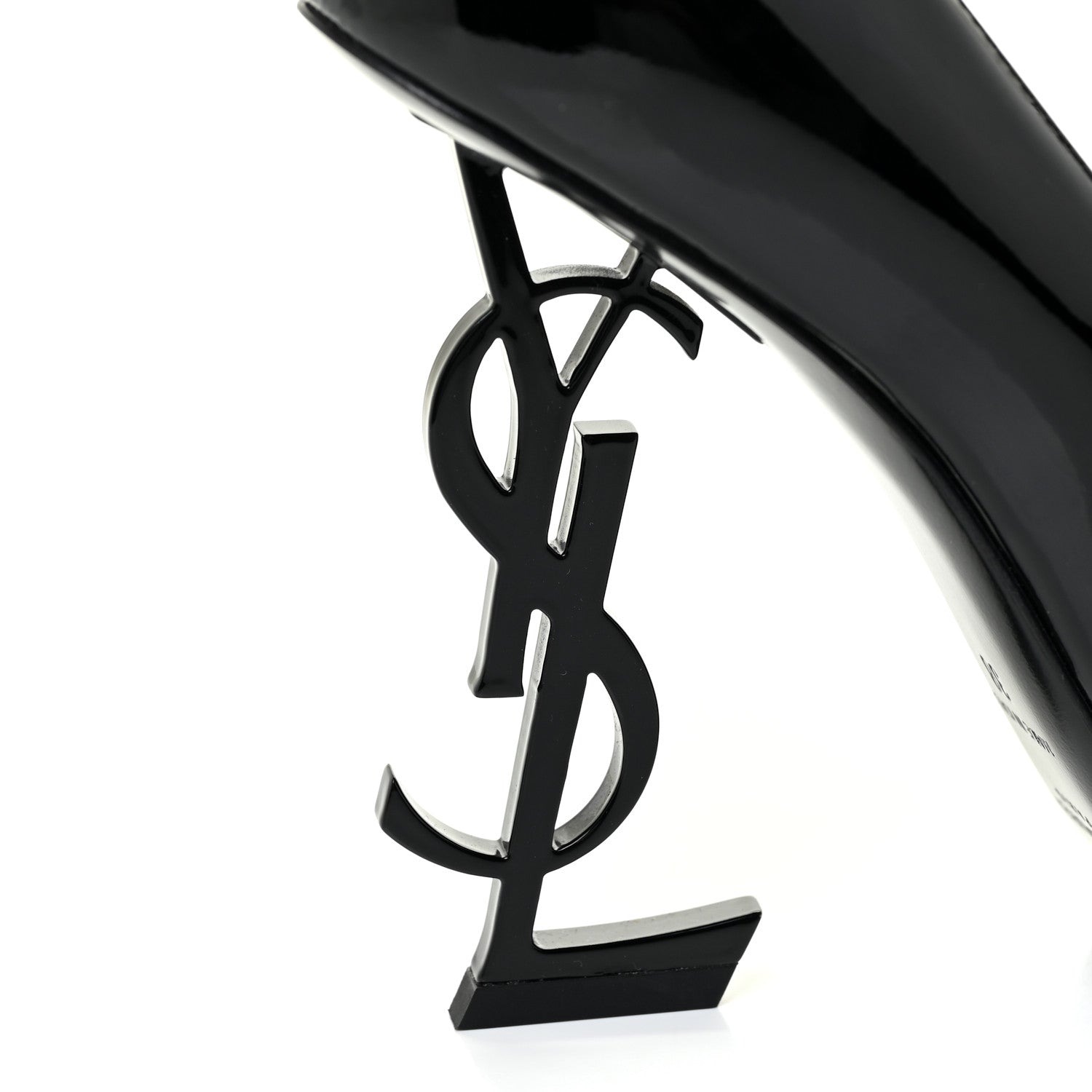 Saint Laurent Patent Opyum 110 Pumps 38 Black 9 of 16