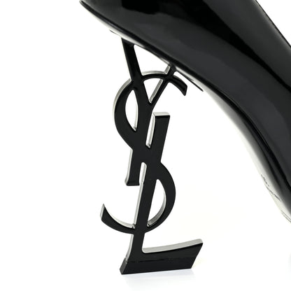 Saint Laurent Patent Opyum 110 Pumps 38 Black 9 of 16