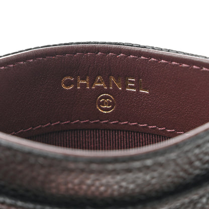 Chanel Caviar Quilted Card Holder Black 5 of 10