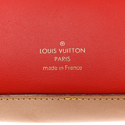 Louis Vuitton Monogram 2020 Christmas Animation Elizabeth Pencil Pouch Coquelicot 6 of 7