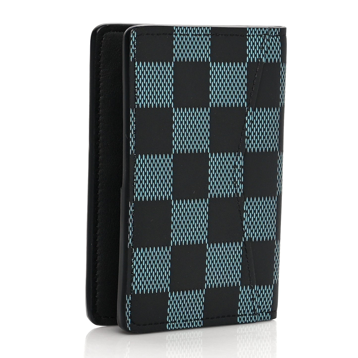 Damier Infini 3D Pocket Organizer Aquamarine