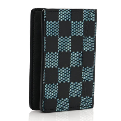 Louis Vuitton Damier Infini 3D Pocket Organizer Aquamarine 3 of 8